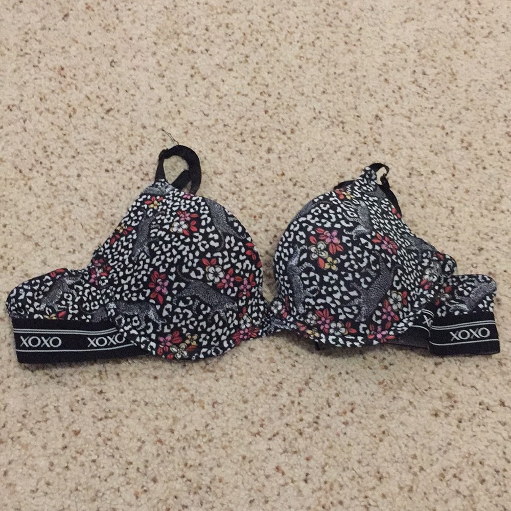 Flower-Pattern Bra - image 1